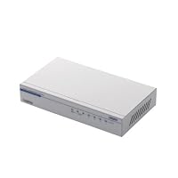 Amazon | Logitec ギガビット スイッチングHUB 5ポート 電源内蔵