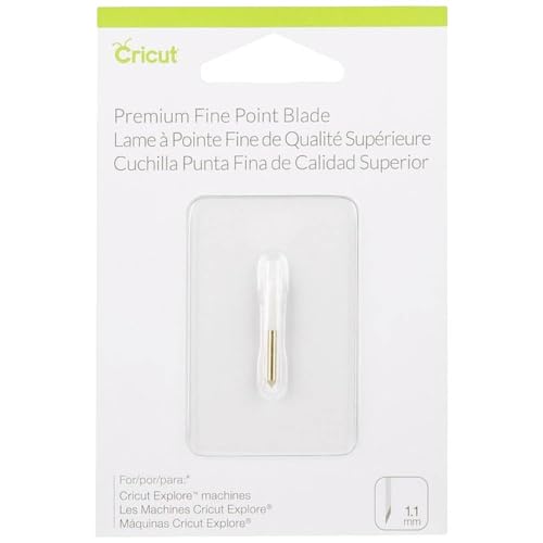 Cricut 2007300 Premium Fine-Point Blade Metal One Size