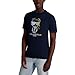 Karl Lagerfeld Paris Men's Sportswear T-Shirt, Navy Blazer, X-Large