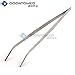 OdontoMed2011 Industrial Tweezers Forceps Curved Stainless Steel for Jewelry-Making, Nail, Laboratory Work 24 Inches Length Stainless Steel Tweezers