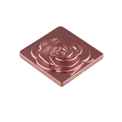 Rose Pocket Mirror, 3PCS Espejo de Maquillaje Plegable Cuadrado miniatura 2