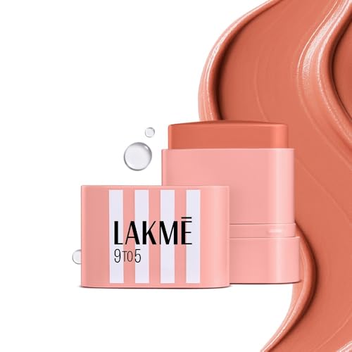 Image of Lakme 9to5 Hya Beach Edit SPF Blush Weekend Flush, Creamy Texture, Travel-friendly, 8.6g