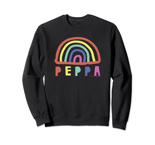Sweatshirt Peppa Pig arc-en-ciel idéal pour le parc