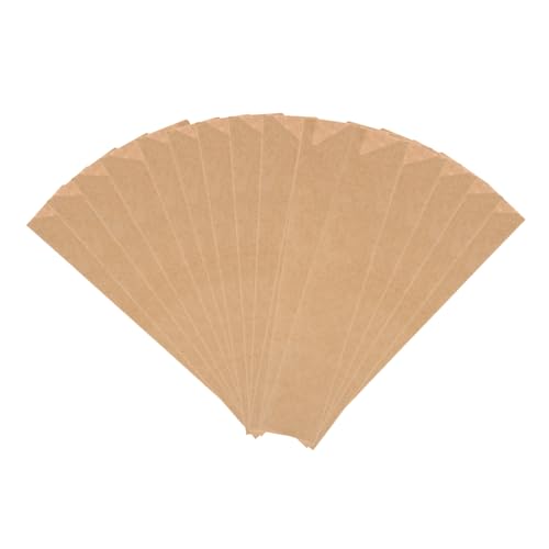 Fundas de papel kraft para palillos bolsas desechables 200 uds 2