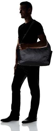 The North Face Flyweight Duffel, Asphalt Grey/TNF Black, OS