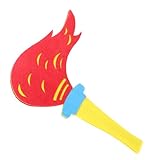 PRETYZOOM Antorcha Juegos Infantiles Prop para Cosplay Favores de Fiesta de la antorcha pequeña antorcha Inflable Juguetes rebotar llameante Artificial antorcha de Juguete para Cosplay paño