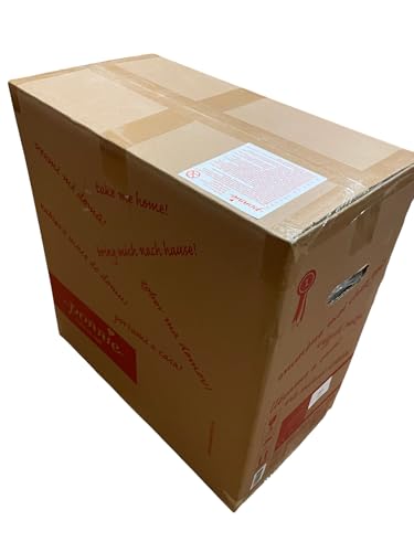 Ponnie Reitpferd mit Rollen Domino S (3-6 Jahre), Spielpferd zum Reiten mit Abnehmbarer Rosa Sattel und Halfter mit Zaumzeugund Kämmbare Mähne und Schwanz, Plüschpferd zum Reiten für Kinder