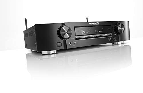 Marantz NR1510 5.2-Kanal AV-Receiver, HiFi Verstärker, 50W, 4K, Dolby Audio, HEOS Built-in, 6 HDMI...