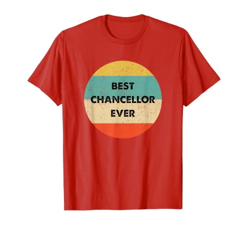 Chancellor Name T-Shirt, Men, Red, Medium