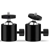 📷【Cabezal de trípode giratorio de 360 ​​grados】: el cabezal de bola de mini trípode giratorio de 360 ​​grados puede girar 360 grados horizontalmente e inclinarse 90 grados al ajustar el ángulo, puede usar la perilla para ajustar el ángulo al ángulo que necesita Satisface tus diferentes necesidades de disparo.