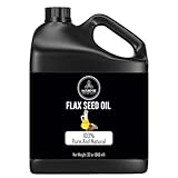 Naturevibe Botanicals Flaxseed Oil 32 Ounces | 100% Pure and Natural | Great for Skin Care and Hair Care