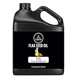 Best Teflon Oil Additives - Naturevibe Botanicals Flaxseed Oil 32 Ounces | 100% Review 