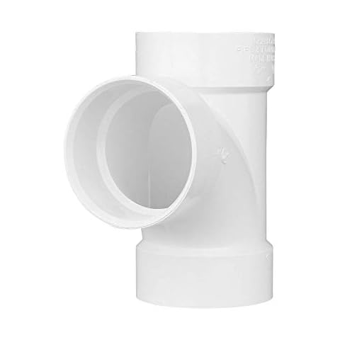 CHARLOTTE PIPE 4 DWV Sanitary TEE DWV (Drain, Waste and Vent) (1 Unit Piece) Cover