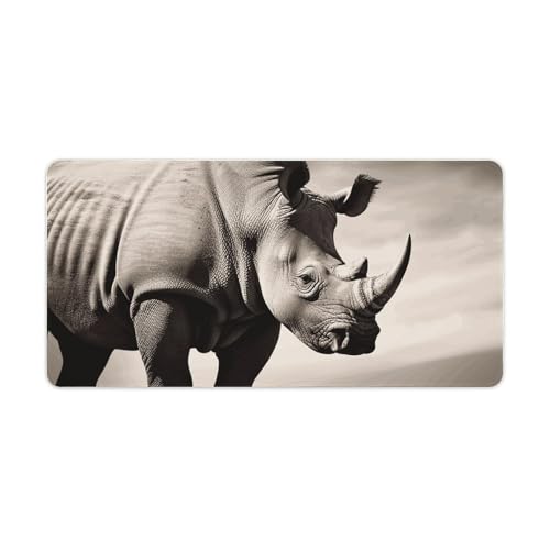 Desk Pad grande diseño animal de Sudáfrica white miniatura 1