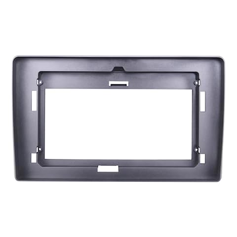 YuYue Electronic Car Fascia Replacement Compatible with Toyota Hiace 2010-2018 Video Panel Player 10.1 Inch 2 Din Frame Dashboard Mount Kit Cover