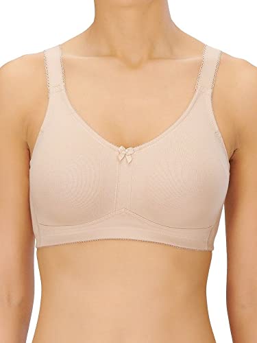 National Geographic Library Moulded Mastectomy Soft Bra - Sujetador Mujer, Beige (Light Beige), 85B (Talla de fabricante: 38B)