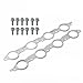 BuliBoao LS MLS Exhaust Manifold Header Gasket Pair W/Bolts for Chevy GMC 4.8 5.3 6.0L 1998-2016 551696, 12617944