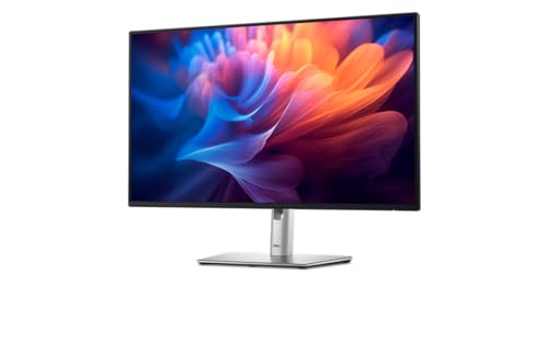 Dell-P2725HE-Black 27" (68.58cm) USB-C Hub FHD Monitor, IPS Panel, Refresh Rate 100Hz, Response Time 5ms (F) Ports: HDMI (1) | DP 1.4 (2) | RJ45 (1) | 3.2 Gen1 Type-C (2) | 3.2 Gen1 Type-A (3) view 2