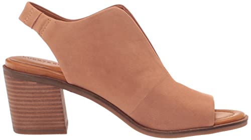 Lucky Brand Women's Rhazy Backstrap High Heel Sandal Heeled, Latte, 8.5 #TOP5