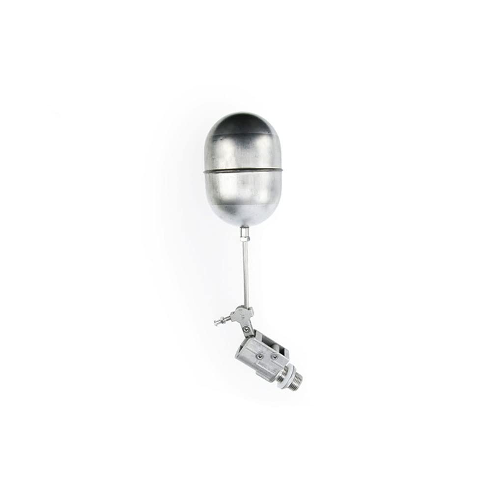 Kharyfpgq One Color 1/2 Inch Stainless Steel 304 Float Ball Valve Dn15 For Pond & Aquarium