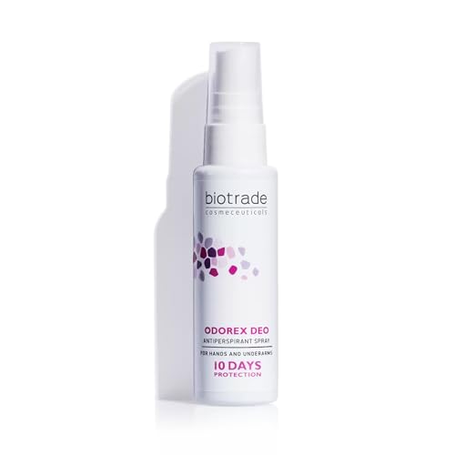 Biotrade Odorex Deo Antitranspirant-Spray für Hände & Achseln Anti-Schweiß-Spray mit 1014 Tagen Schutz bei starker Schweißneigung & Geruchskontrolle 40 ml