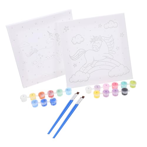 Pintura acrílica unicornios Uonlytech de manualidades