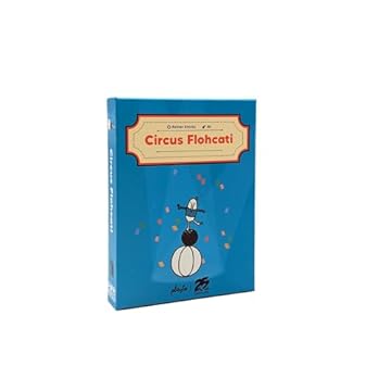 Circus Flohcati - Fun Press Your Luck Card Game by Reiner Knizia for 2 to 5 Players - 25th Century Games