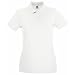 Produktbild Fruit of the Loom Hochwertiges Damen-Polo-Shirt Gr. L, weiß