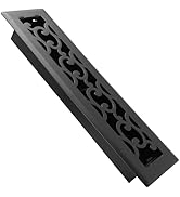 PATIKIL Rejilla De Ventilación Rectangular De 16 X 4 Pulgadas