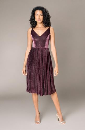 Image of Dress The Population Women's Haley Fit and Flare Midi Dress