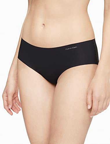 Calvin Klein Women's Invisibles Seamless Hipster Panties, Multipack, Speakeasy/Light Caramel/Black, X-Large #TOP3