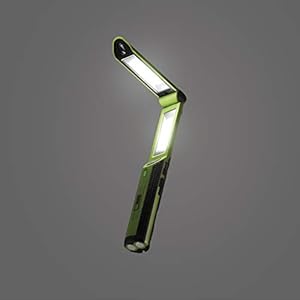 EMOS LED-werklamp, oplaadbare werkplaatslamp met powerbank, haak en 4x magneet, 670 lm, 40 m lichtbreedte, 2200 mAh…