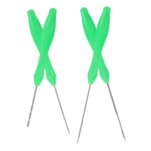 HEMOTON 4pcs Fishing Bait Needle Versatile Soft Lure Rigging Tool for Fishing Accessories and Lake Environments Suitable for All Skill Levels