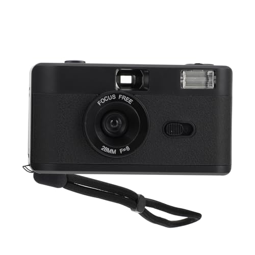 HOLIDYOYO Cámara Vintage Reutilizable de Película con Flash Integrado sin Batería Diseño Sencillo y Práctico para Fotos Clásicas