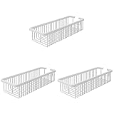 Healeved Adhesive Shower Caddies 3 Pack, Shower Shelves,Large Capacity Bathroom Organizer for Bathro