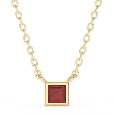 January Birthstone - Created Garnet