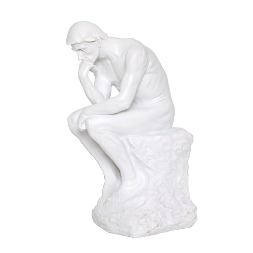 Estatua El Pensador de Resina para Decoración
