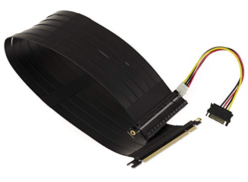 Nappe Type Riser PCI Express x16 blindée PCIe 3.0 haut de gamme