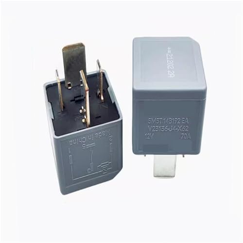 Relais 4 broches 12 V DC 70A haute capacité V23136-J4-X62 résistant aux fortes variations de courant