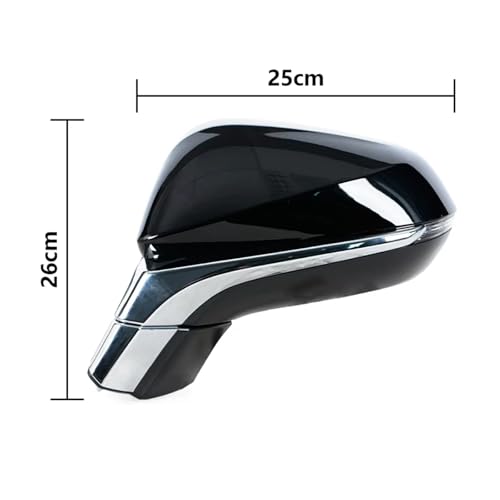 Rétroviseur extérieur droit Lexus NX 200 300 noir 87940-78051 - 2