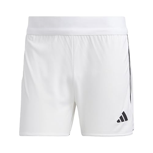 adidas womens Tiro 23 Shorts, White/Black, X-Small US - image 1