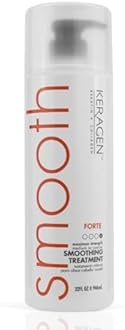 Keragen Brazilian Smoothing Keratin Hair Treatment | Sulfate-Free Blowout System for Dry, Damaged, Curly, or Frizzy Hair | Forte Formula | Medium to Coarse Hair | 32 Oz