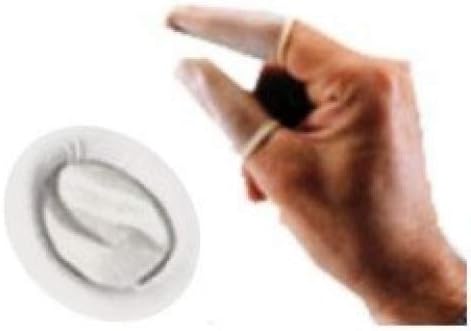 última intervensión de polvo desechables dedo cunas dedos de goma protectora guantes de dedo arte dedo cunas, 144 unidades), L