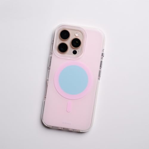 Coque magnétique pour iPhone 16 Pro Max et 15 Coque silicone antichoc