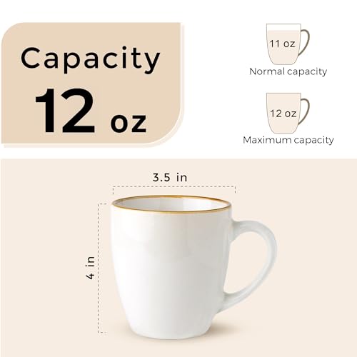 Set de 4 Mugs de Cerámica GBhome 12oz miniatura 3