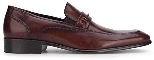 Kenneth Cole REACTION Men's Brendan Slip ON Loafer Brandy 10.5 M US