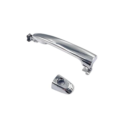 ATGCBCAUF for Toyota for Alphard ANH10 Chrome Front Door Sliding Outer Handle Brand 2003 2004 2005 2006 2007 2008 (Front Left)