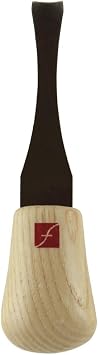 Flexcut #6 Palm Sweep, High Carbon Steel, Solid Ash Handle, 1/2 Inch FR446