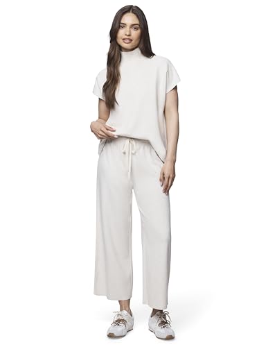 Splendid Women's Winslow Mockneck Pullover, Pale Oak Heather2