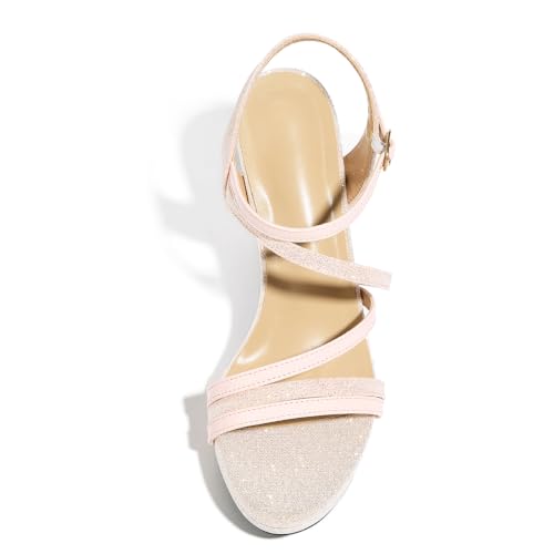 Image of Block Heeled Platform Sandals | Chunky Open Toe Shoes for Women